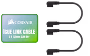Corsair iCUE Link Cables CL-9011133-WW – 2x135mm Slim 90° - image 1