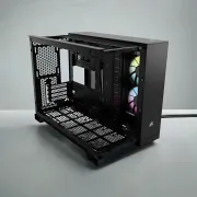 Corsair iCUE LINK 2500X RGB Micro ATX Dual Chamber Case - image 12