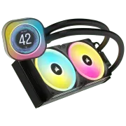Corsair iCUE Link H100i LCD 240mm Liquid CPU Cooler - High Performance Cooling Solution - image 4
