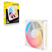 CORSAIR iCUE Link LX120-R RGB 120mm PWM Fan – White - image 4