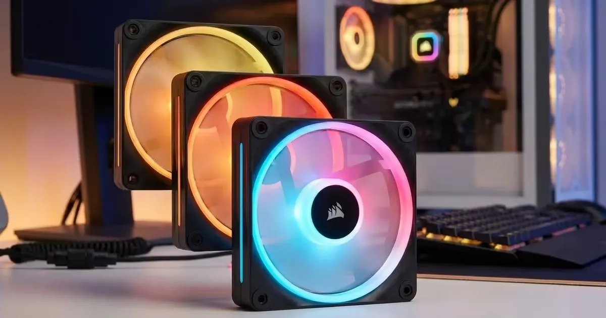 Corsair iCUE LINK LX120-R 120mm RGB PWM Reverse Fans | Evetech