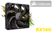 Corsair iCUE LINK RX140 140mm PWM High-Pressure Fan - image 1