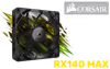 Corsair iCUE LINK RX140 MAX 140mm PWM High-Pressure Fan - image 1