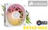 Corsair iCUE LINK RX140 MAX RGB 140mm PWM Fan - White - image 1