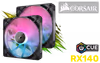Corsair iCUE LINK RX140 RGB 140mm PWM Fan Twin Kit - image 1