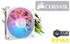 Corsair iCUE LINK RX140 RGB 140mm PWM Fan — White - image 1