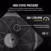 Corsair iCUE LINK RX140 140mm PWM High-Pressure Fan - image 2
