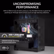 Corsair iCUE LINK RX140 MAX 140mm PWM High-Pressure Fan - image 7