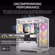 Corsair iCUE LINK RX140 MAX RGB 140mm PWM Fan - White - image 12