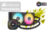 Corsair iCUE Link Titan 240 RX RGB 240mm AIO Liquid CPU Cooler - image 1