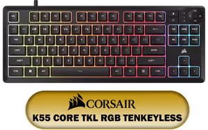 corsair-k55-core-tkl-rgb-tenkeyless corsair-k55-core-tkl-rgb-tenkeyless - Image 1