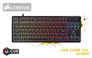 CORSAIR K55 CORE TKL RGB Tenkeyless Gaming Keyboard - image 1