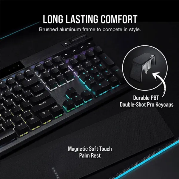Corsair K70 RGB PRO Cherry MX Speed Gaming Keyboard | Evetech