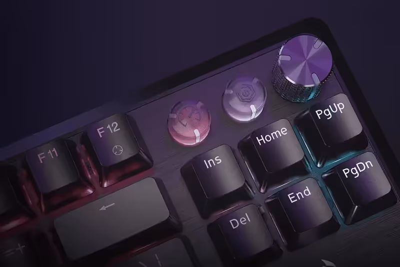 Corsair K70 PRO TKL keyboard showing focused competitive Game Mode