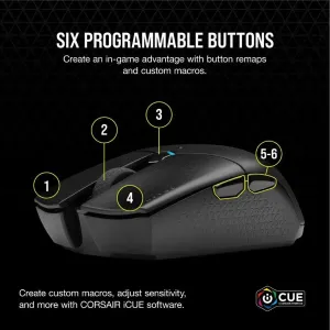 Corsair KATAR PRO Wireless Mouse — 10,000 DPI, 135h Battery - image 10