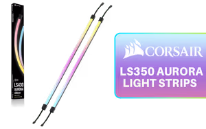 Corsair LS350 Aurora RGB Light Strips 350mm Corsair LS350 Aurora RGB Light Strips 350mm - Image 1