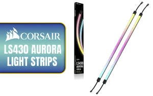 Corsair LS430 Aurora RGB Light Strips — 430mm Diffused RGB - image 1