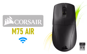 Corsair M75 AIR Wireless Ultra Lightweight Gaming Mouse Corsair M75 AIR Wireless Ultra Lightweight Gaming Mouse - Image 1