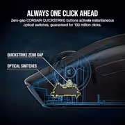 Corsair M75 Wireless Gaming Mouse — 26,000 DPI, Lightweight - image 16