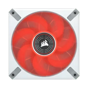 CORSAIR ML120 LED Elite 120mm Red LED White Frame Fan - image 10