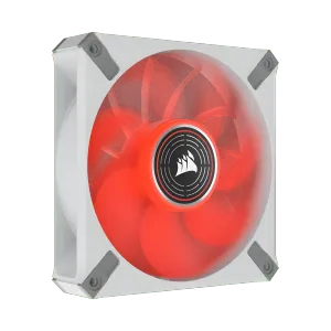 CORSAIR ML120 LED Elite 120mm Red LED White Frame Fan - image 6