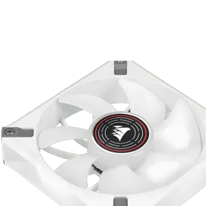 CORSAIR ML120 LED Elite 120mm Red LED White Frame Fan - image 2