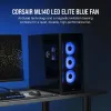 Corsair ML140 LED ELITE Blue Premium Fan - Quiet High-Performance Cooling - image 12