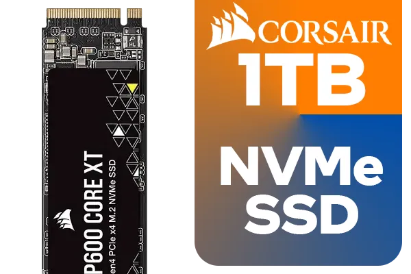 Corsair MP600 CORE XT 1TB NVMe PCIe M.2 SSD