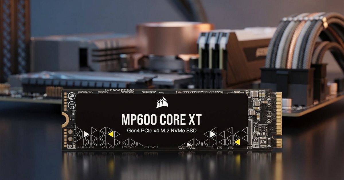 Corsair MP600 CORE XT 1TB PCIe Gen4 NVMe M.2 SSD | Evetech