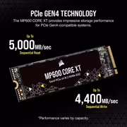 Corsair MP600 CORE XT 4TB PCIe Gen4 NVMe SSD - image 7
