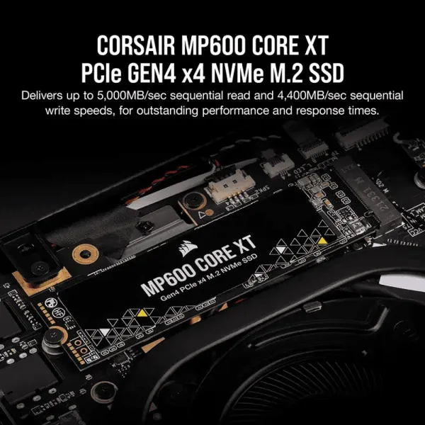 Corsair MP600 CORE XT 1TB PCIe Gen4 NVMe M.2 SSD | Evetech