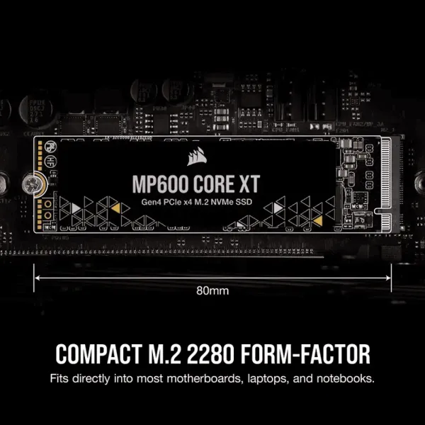 Corsair MP600 CORE XT 1TB PCIe Gen4 NVMe M.2 SSD | Evetech