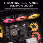 Corsair Nautilus 360 RS ARGB 360mm AIO Liquid CPU Cooler - image 14