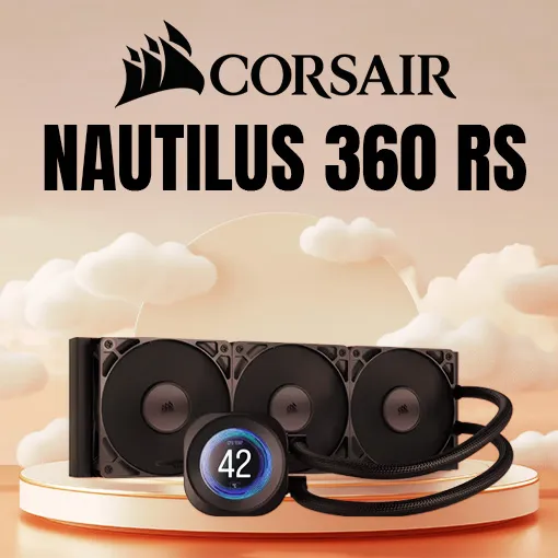 Corsair Nautilus 360 RS LC AIO CPU Cooler Black