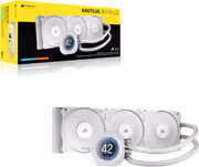 Corsair Nautilus 360 RS LCD — 360mm White AIO Cooler - image 10