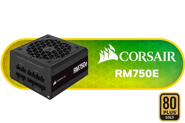 Corsair RM750 750W Fully Modular Power Supply - Black