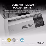 CORSAIR RM850e 850W White ATX 3.1 Modular PSU - image 4