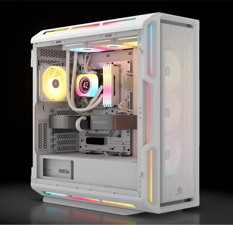 CORSAIR RM850e 850W White ATX 3.1 Modular PSU | Evetech