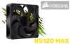Corsair RS120 MAX 120mm PWM Thick Fan — 2,000 RPM - image 1