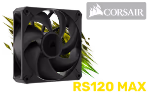 Corsair RS120 MAX 120mm PWM Thick Fan Single - Image 1