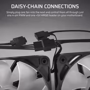 Corsair RS120 ARGB 120mm PWM Fan — Quiet, High Airflow - image 10