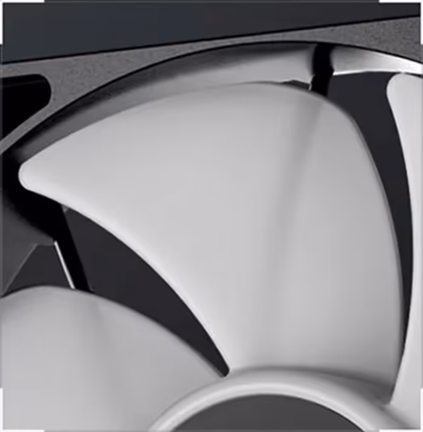 RS ARGB fan design for airflow and static pressure