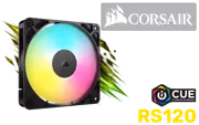 Corsair RS120 ARGB 120mm PWM Fan — Quiet, High Airflow - image 1