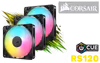 Corsair RS120 ARGB 120mm PWM Fans - Triple Pack, High Airflow - image 1