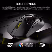 Corsair SABRE v2 PRO Wireless MG - White - image 6