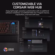 CORSAIR VANGUARD 96 MLX Quantum Gaming Keyboard with LCD - image 12