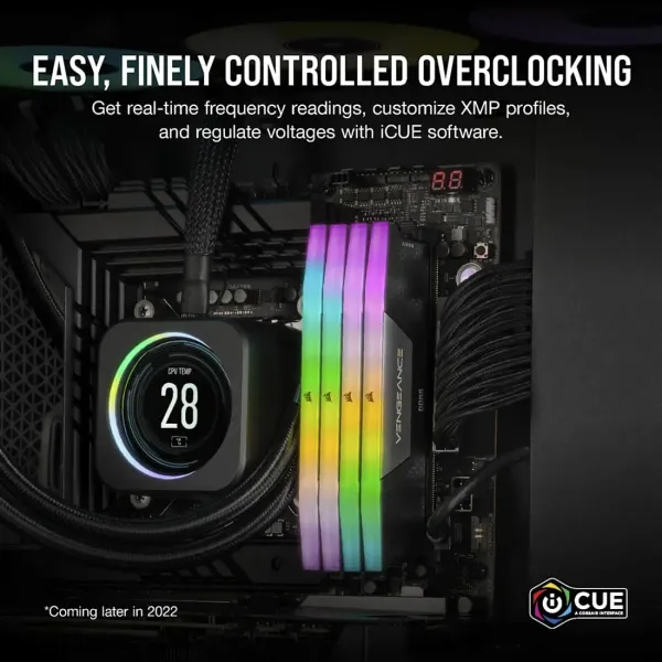 Corsair Vengeance RGB DDR5 96GB (2x48GB) 5600MHz Memory | Evetech