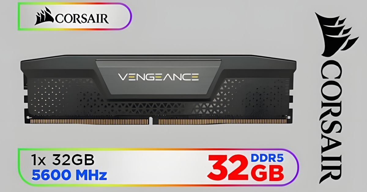 Corsair Vengeance 32GB DDR5 5600MHz C40 Memory