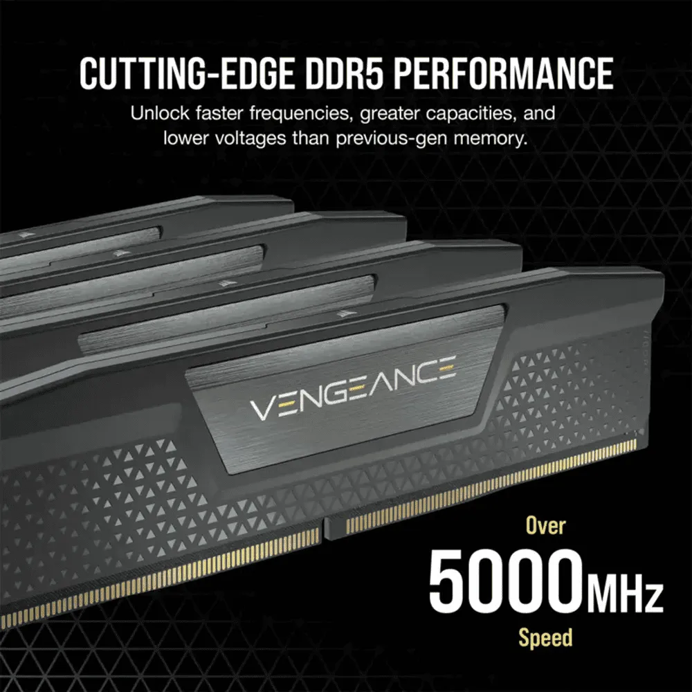 Corsair Vengeance 64GB 5600MHz DDR5 RAM - High-Performance Memory