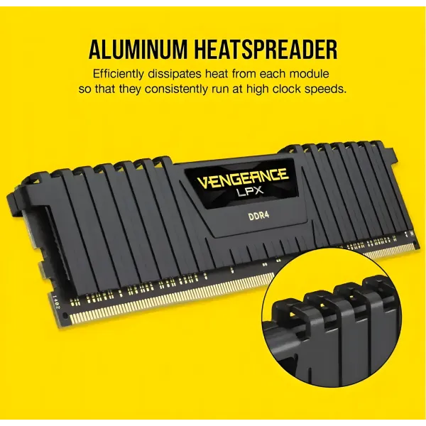 Corsair Vengeance LPX 64GB 3600MHz DDR4 Memory - High Performance
